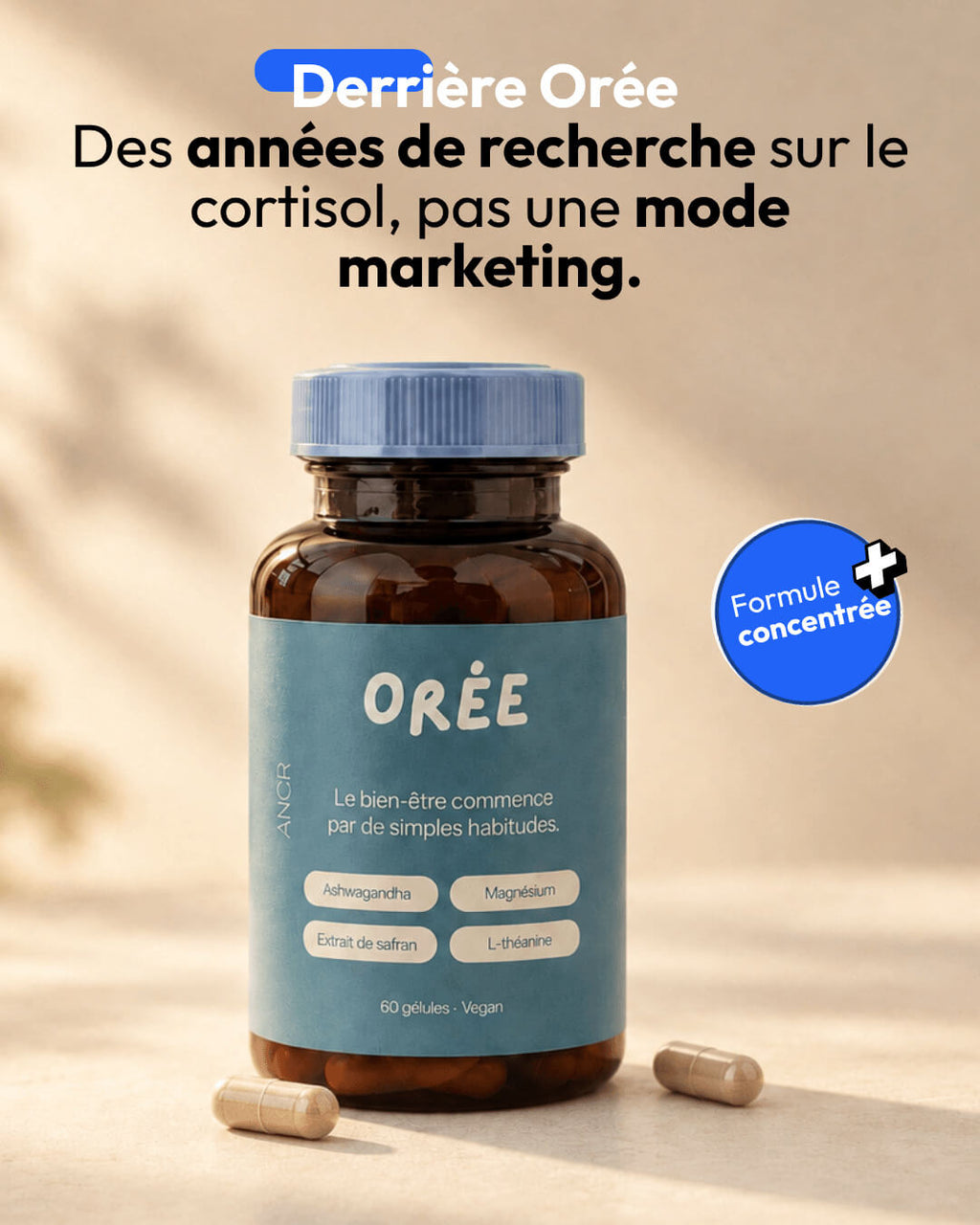 Orée - Régulateur naturel de cortisol